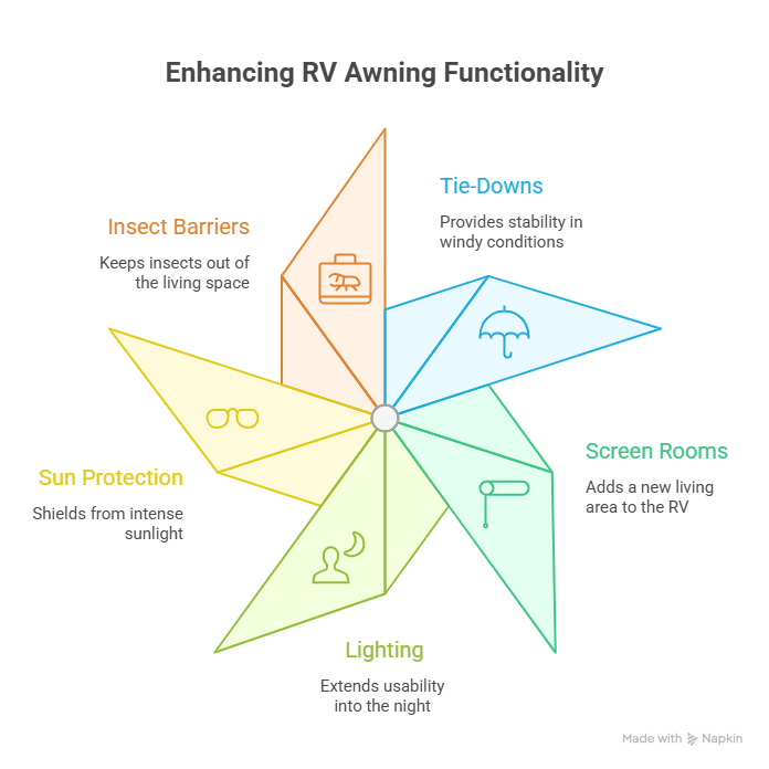 Enhancing RV Awning Functionality